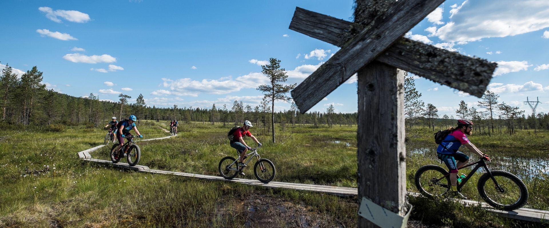Bike Reise Midsommer Finnisch-Lappland