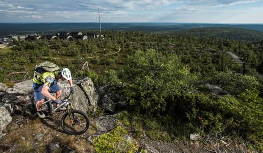 Bike Reise Midsommer Finnisch-Lappland