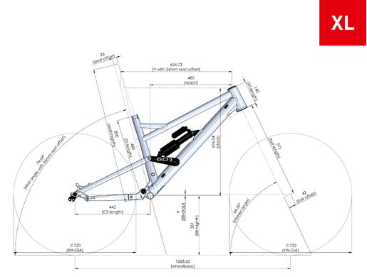 Geometrie LV 601 MK4 XL
