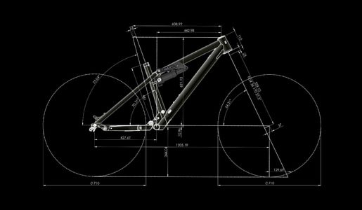 301 Mk15 Enduro Geometrie black