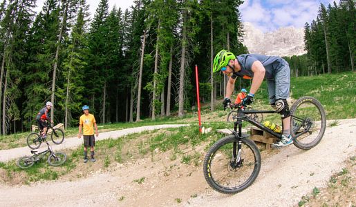 Fahrtechnik Camp Carezza